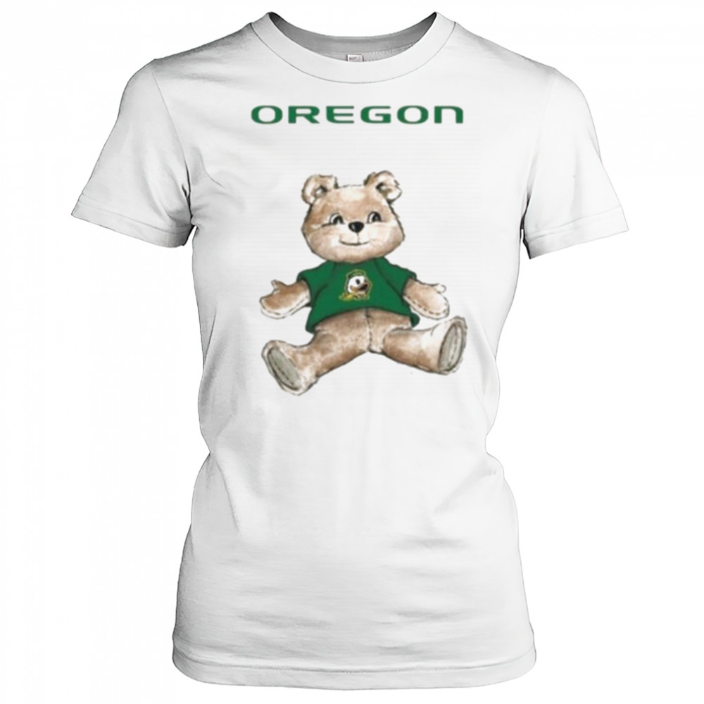 Tiny Turnip Teddy Bear X Oregon Ducks T shirt Women's T-shirt