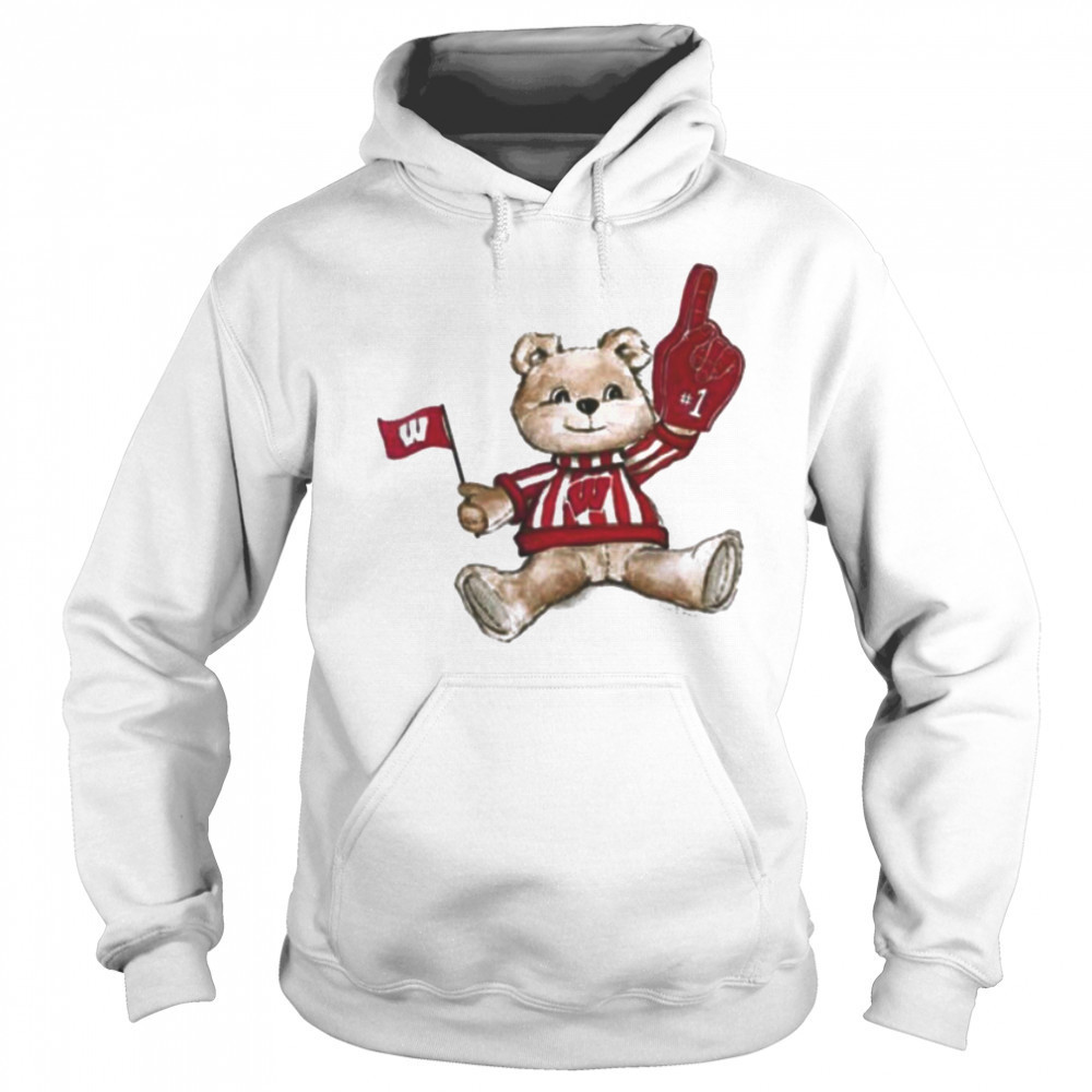 Tiny Turnip Teddy Bear X Wisconsin Badgers T shirt Sweatshirt