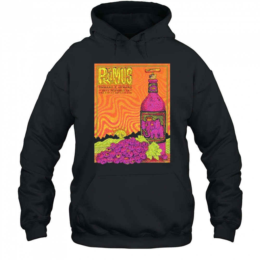 Tour 2025 Vina Robles Amphitheatre in Paso Robles CA Primus Shirt Hoodie
