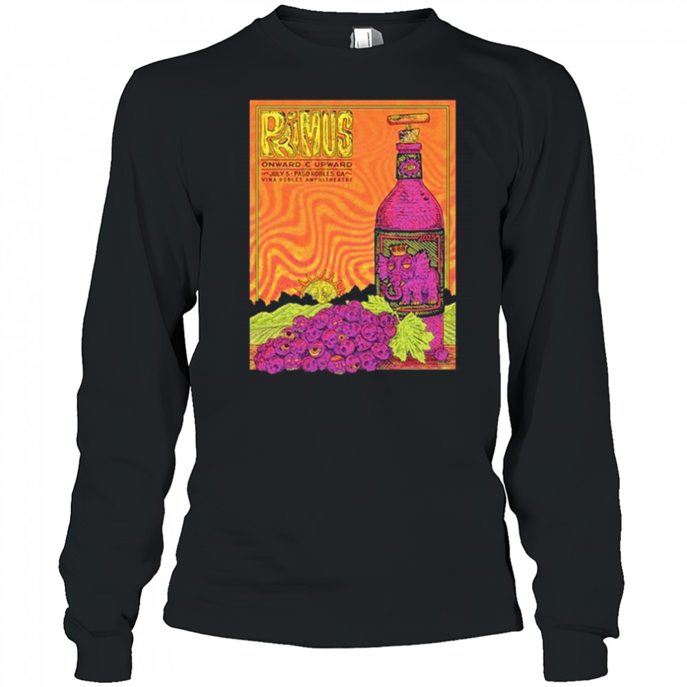 Tour 2025 Vina Robles Amphitheatre in Paso Robles CA Primus Shirt Long Sleeved