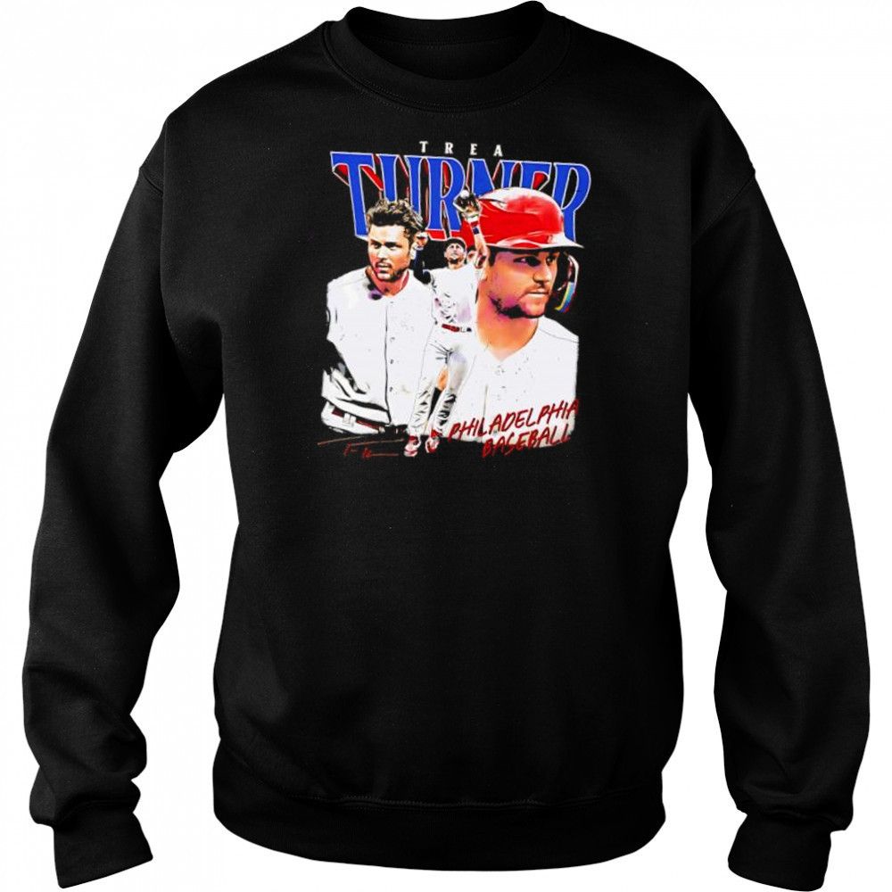 Trea Turner Philadelphia Baseball Retro Player Collage shirt Hoodie