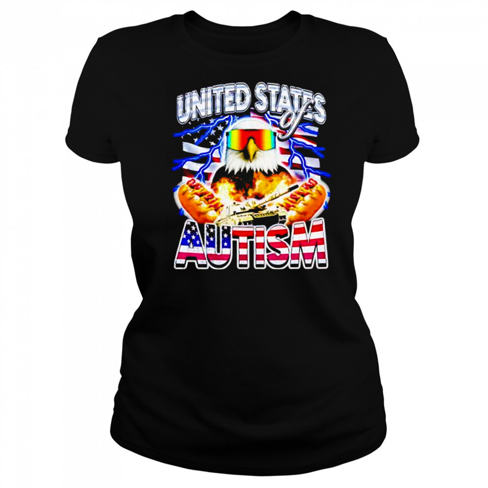 United States of Autism retro shirt Women's T-shirt