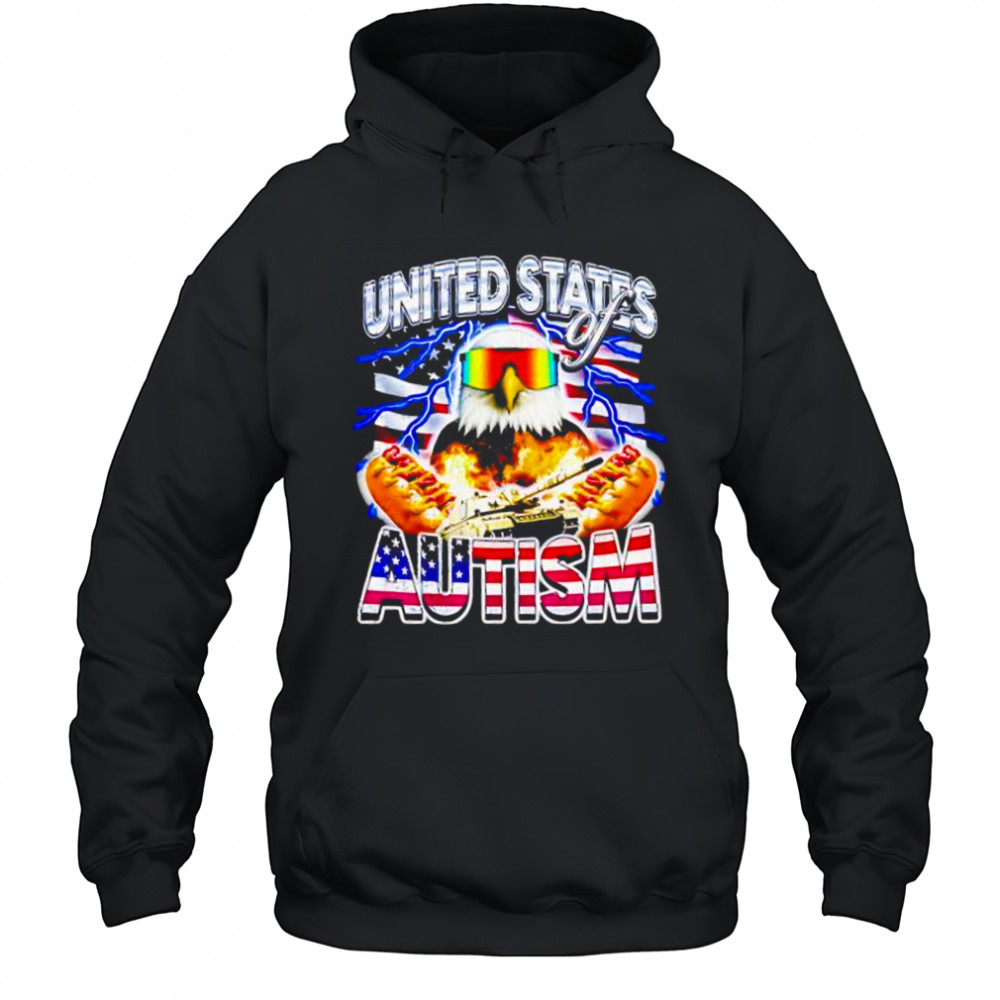 United States of Autism retro shirt Hoodie