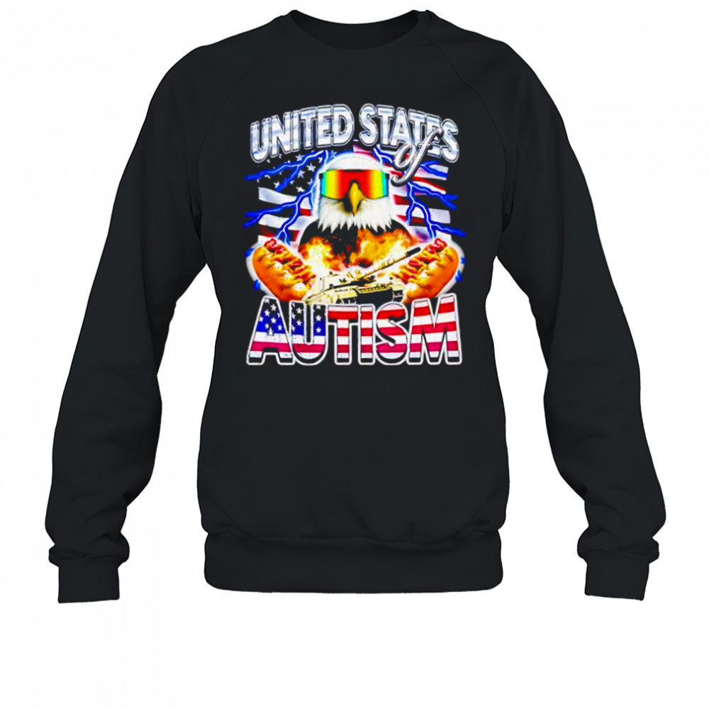 United States of Autism retro shirt Sweatshirt