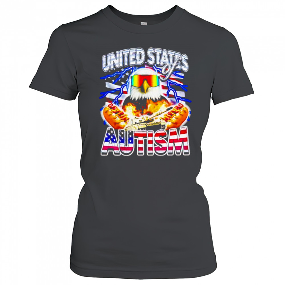 United States of Autism retro shirt Women's T-shirt