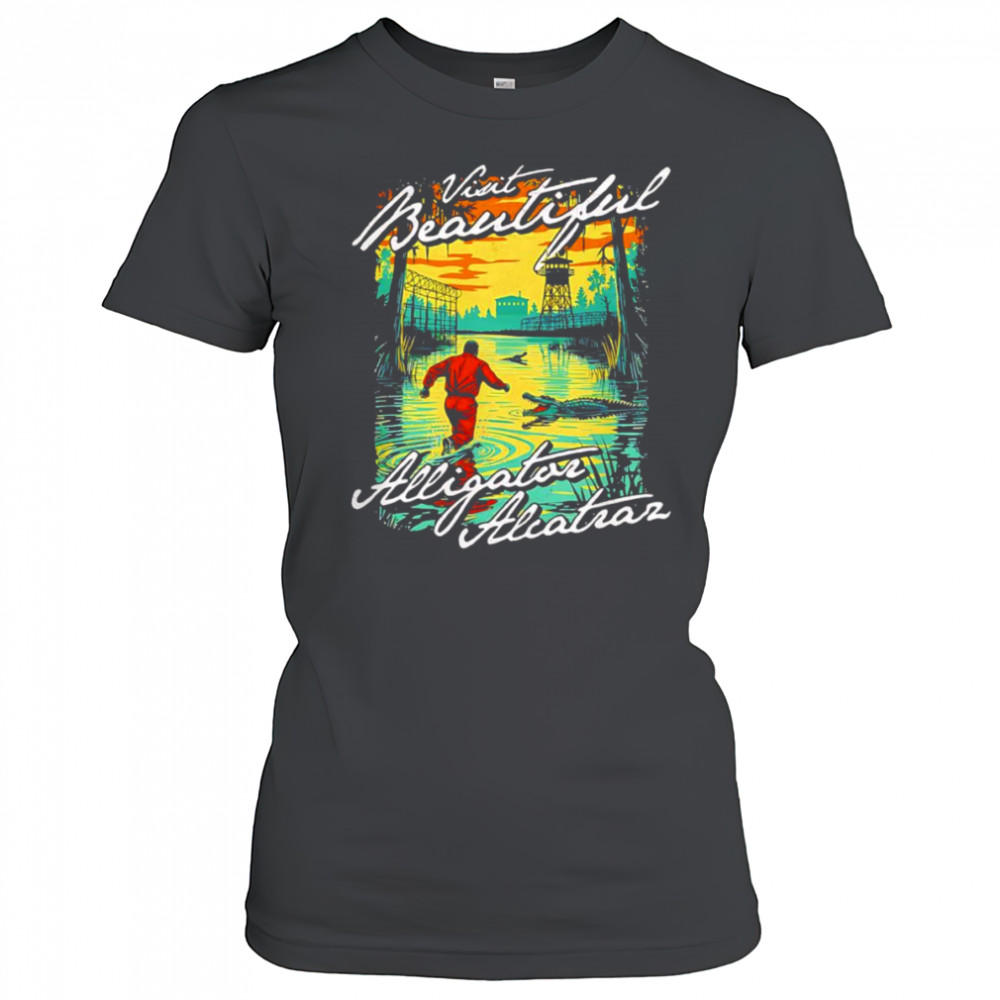 Visit Beautiful Alligator Alcatraz shirt Women's T-shirt