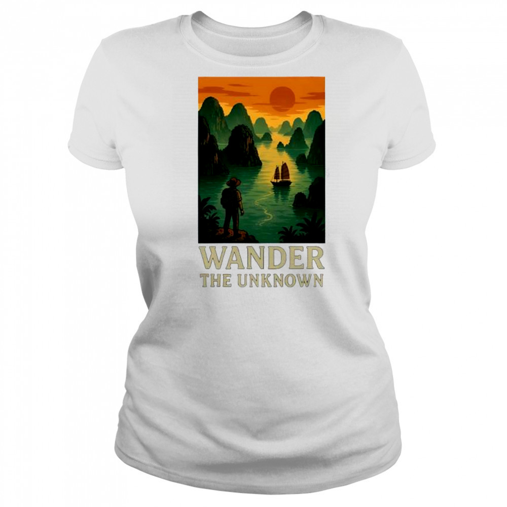 Wander the Unknown ocean ancient shirt Women's T-shirt