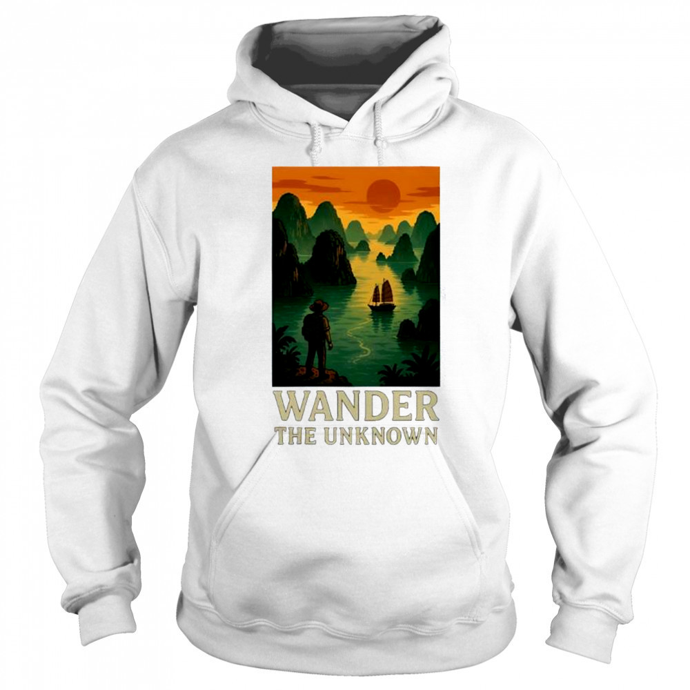 Wander the Unknown ocean ancient shirt Sweatshirt