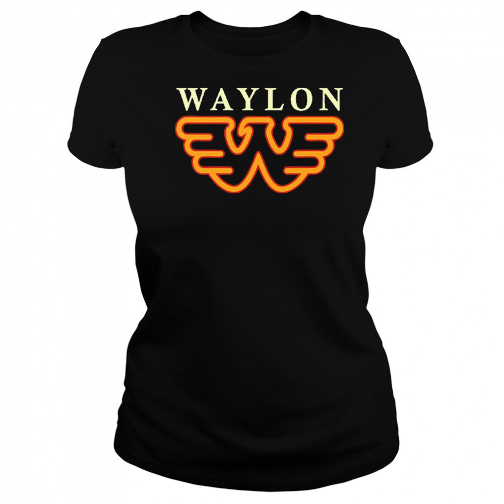 Waylon Jennings Silver Flying T-Shirt Women's T-shirt
