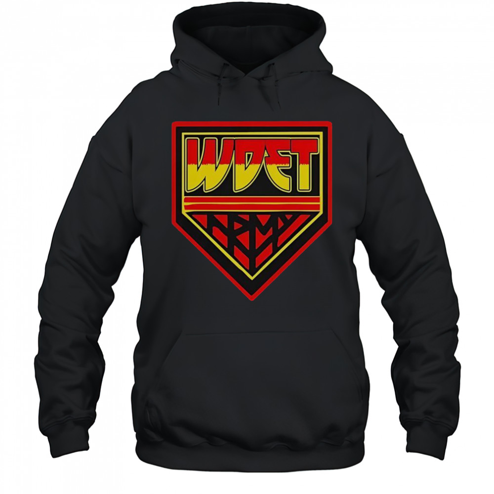 WDET Army T-Shirt Hoodie