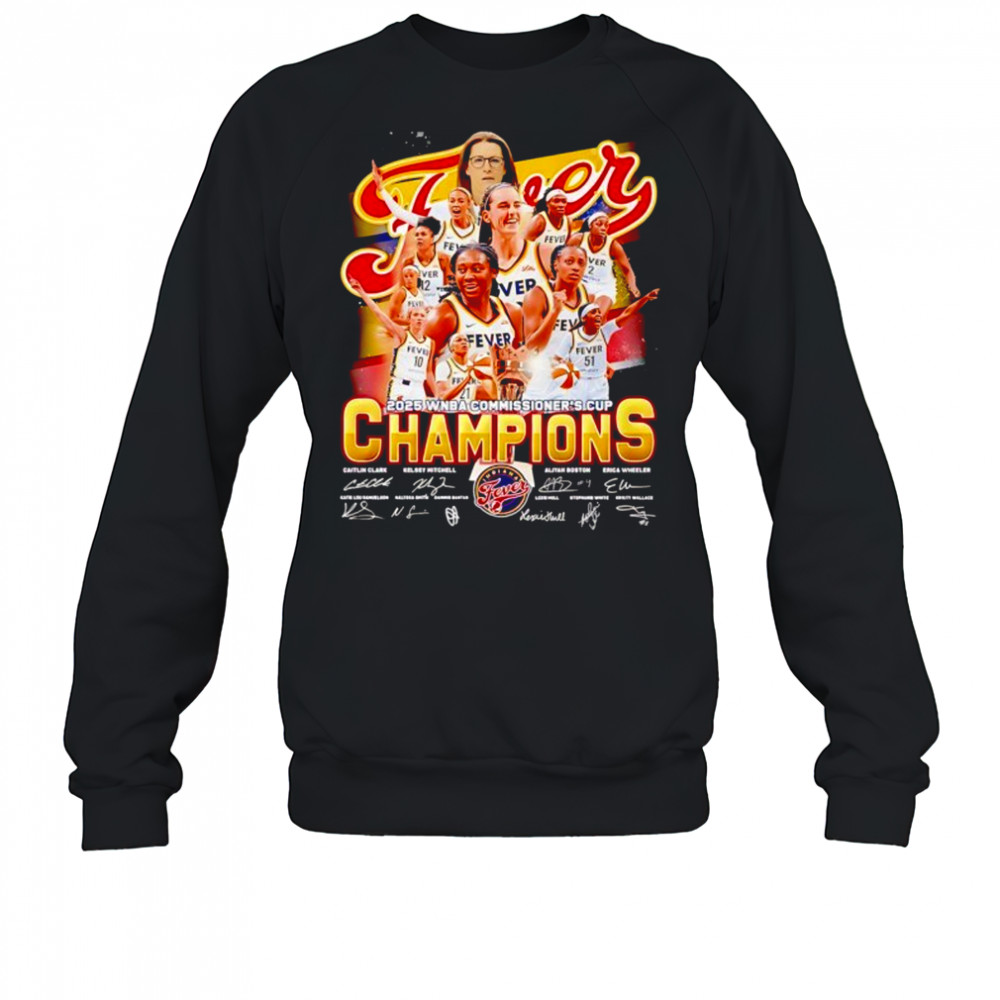 WNBA Commissioner’s Cup 2025 Champion Indiana Fever Premium shirt Sweatshirt