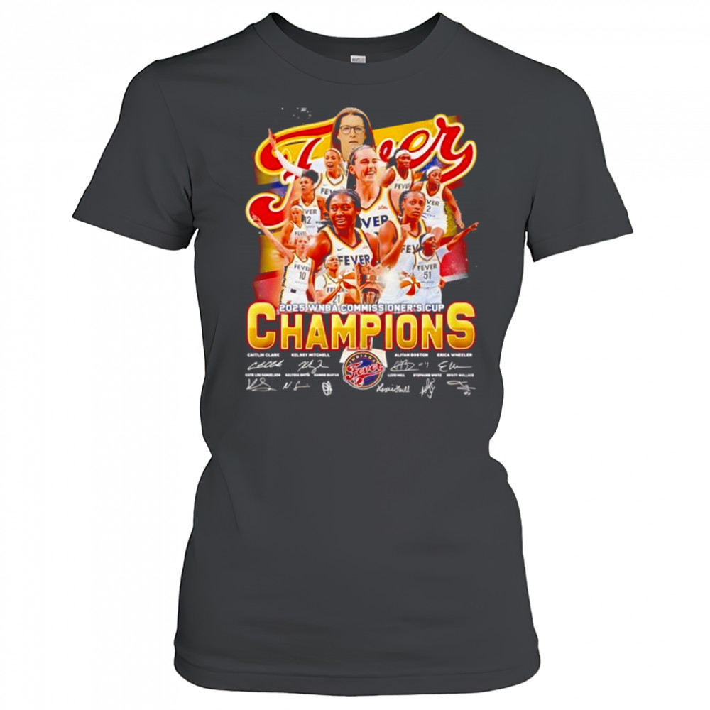 WNBA Commissioner’s Cup 2025 Champion Indiana Fever Premium shirt Women's T-shirt