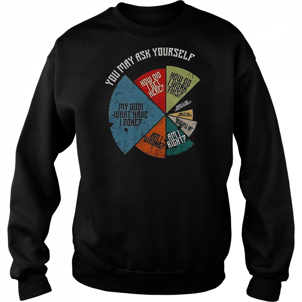 You Should Ask Yourself Vintage My God What Have I Done How Did I Get Here How Do I Work This T-Shirt Hoodie