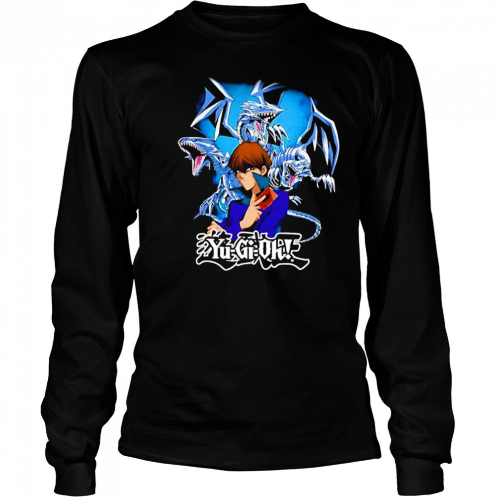 Yu-Gi-Oh Kaiba Blue Eyes shirt Long Sleeved