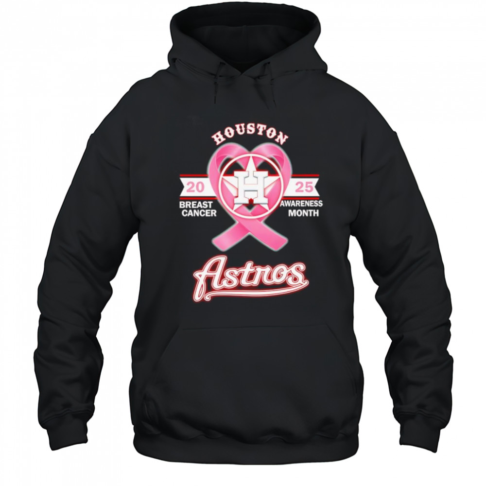 2025 Breast Cancer Awareness Month Houston Astros shirt Hoodie