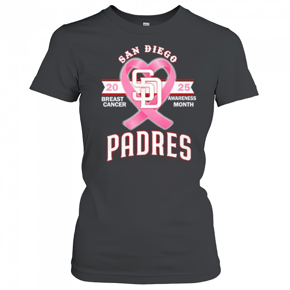 2025 Breast Cancer Awareness Month San Diego Padres shirt Women's T-shirt