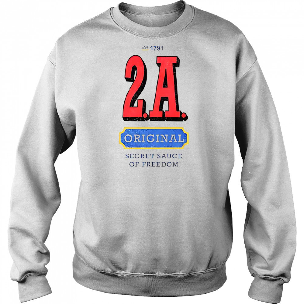 2A Original Secret Sauce Of Freedom T-Shirt Hoodie