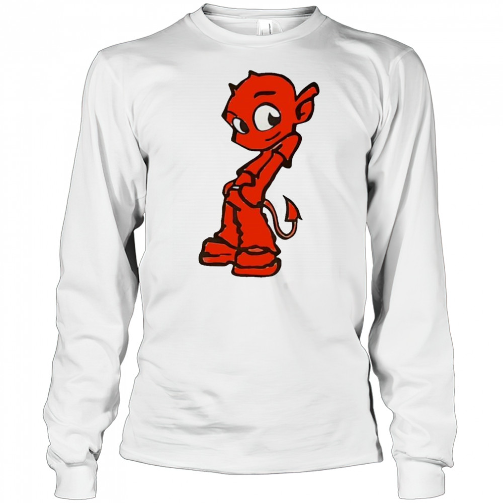 A Little Devil cute shirt Long Sleeved