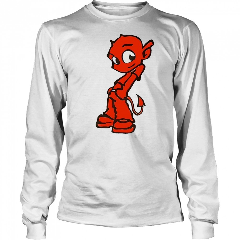 A Little Devil cute shirt Long Sleeved