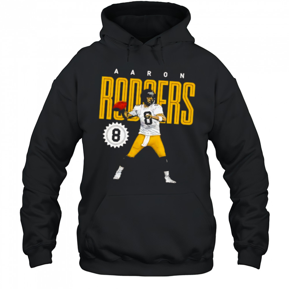 Aaron rodgers Pittsburgh Steelers card shirt Hoodie