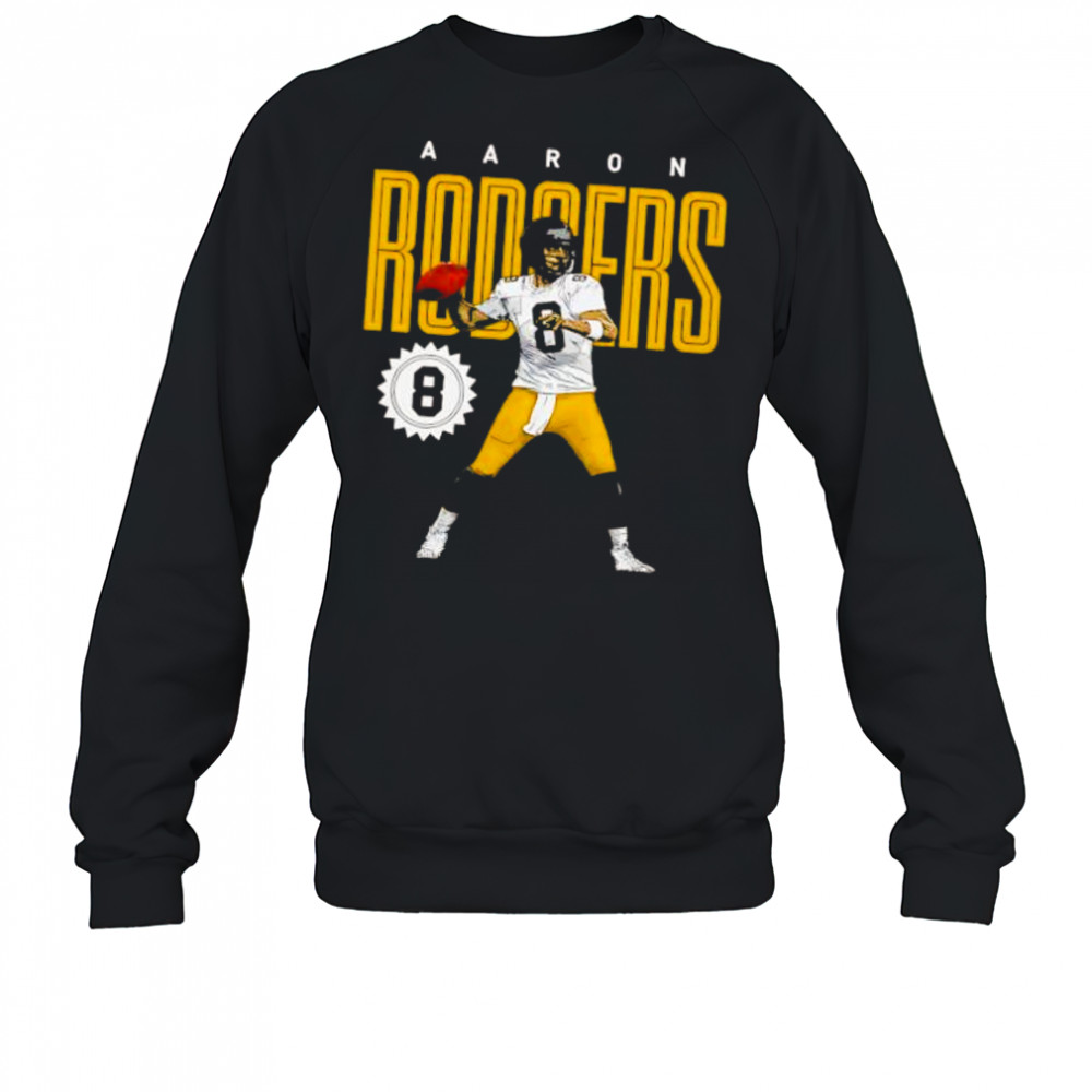 Aaron rodgers Pittsburgh Steelers card shirt Sweatshirt