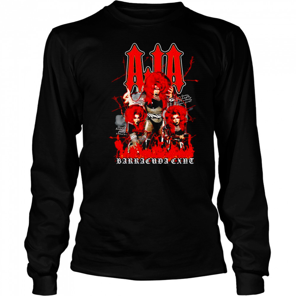 Aja Barracuda cunt shirt Long Sleeved