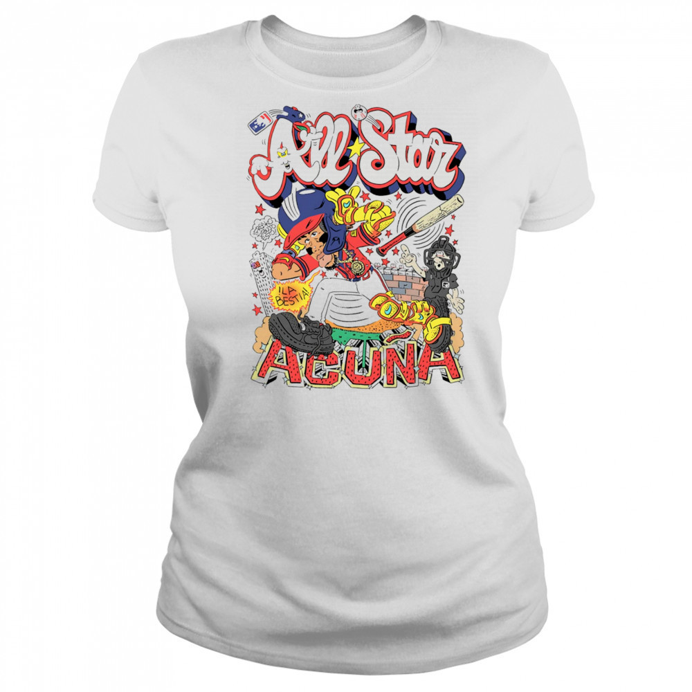 All Star Acuna cartoon shirt Women's T-shirt