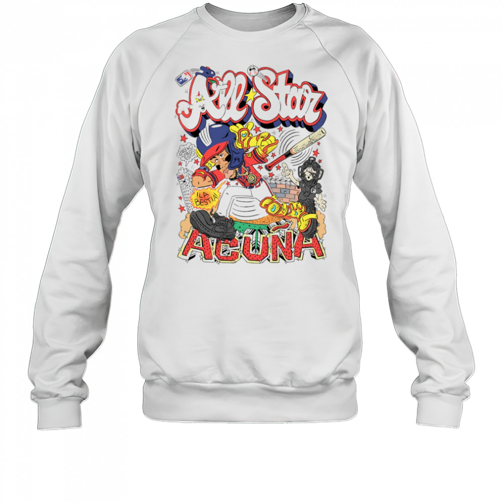 All Star Acuna cartoon shirt Sweatshirt