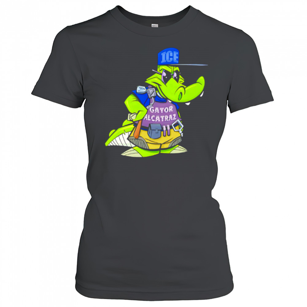 Alligator Alcatraz Ice Detective Gator shirt Women's T-shirt