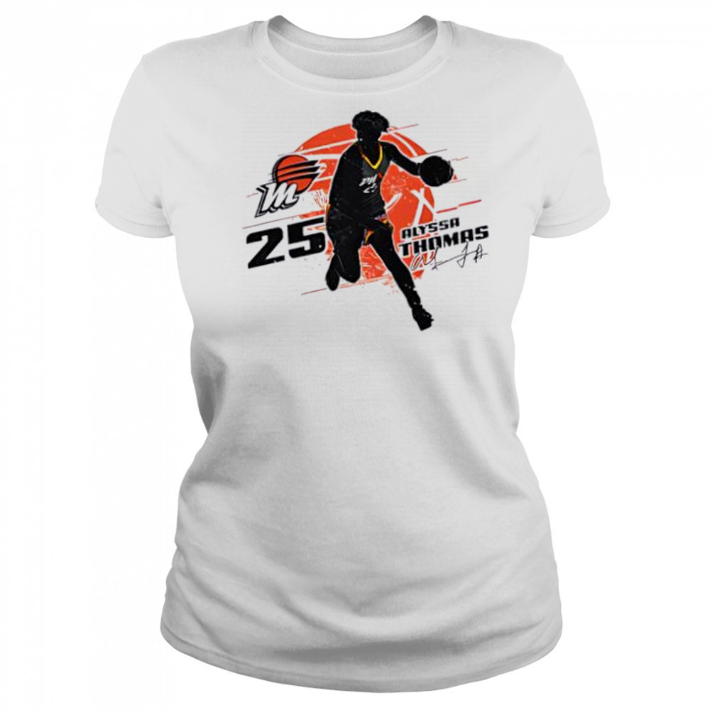 Alyssa thomas phoenix mercury silhouette shirt Women's T-shirt