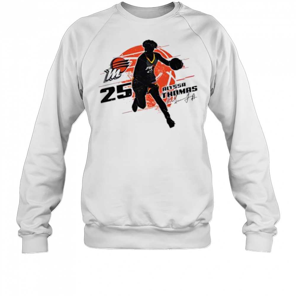 Alyssa thomas phoenix mercury silhouette shirt Sweatshirt
