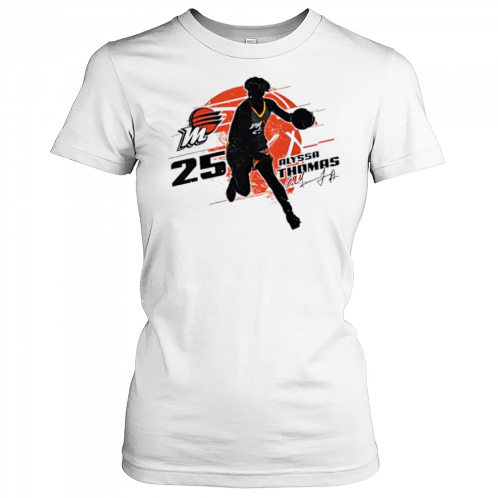 Alyssa thomas phoenix mercury silhouette shirt Women's T-shirt
