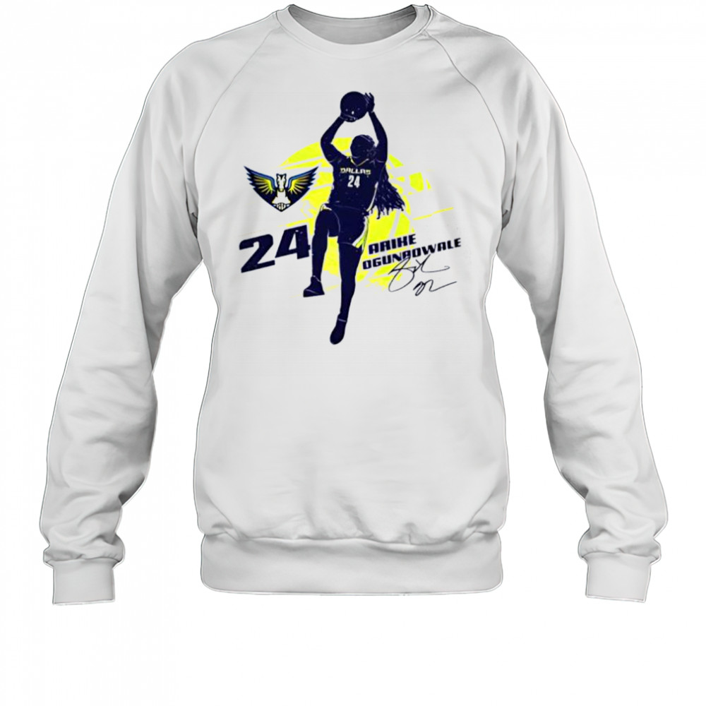 Arike ogunbowale Dallas wings silhouette shirt Sweatshirt