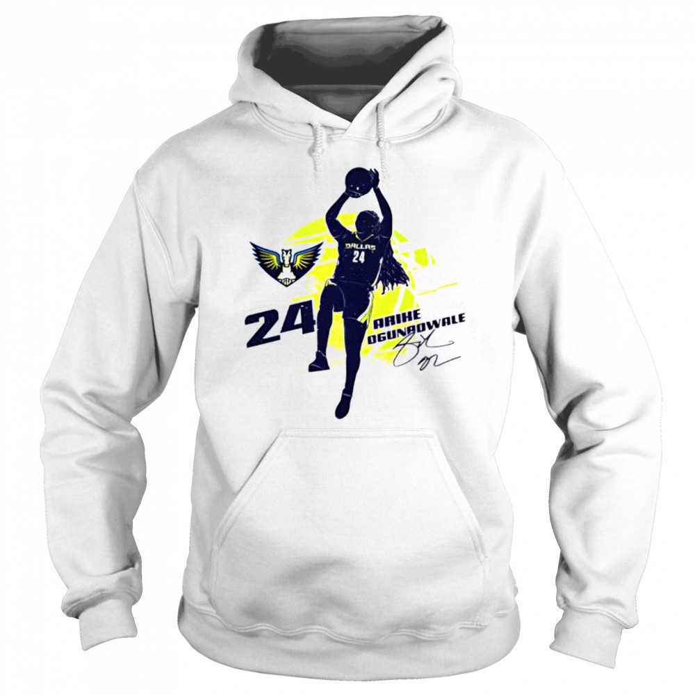 Arike ogunbowale Dallas wings silhouette shirt Sweatshirt