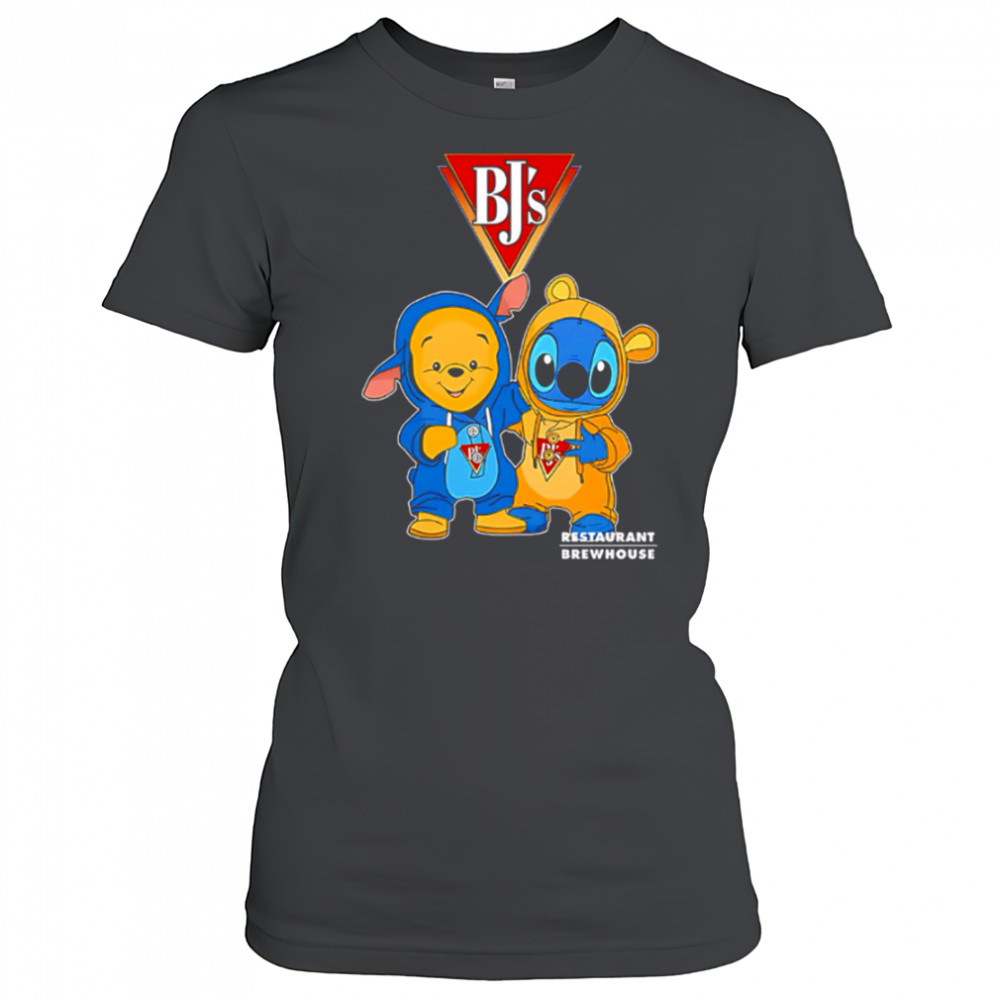 Bj’s restaurants pooh and stitch friends shirt Women's T-shirt