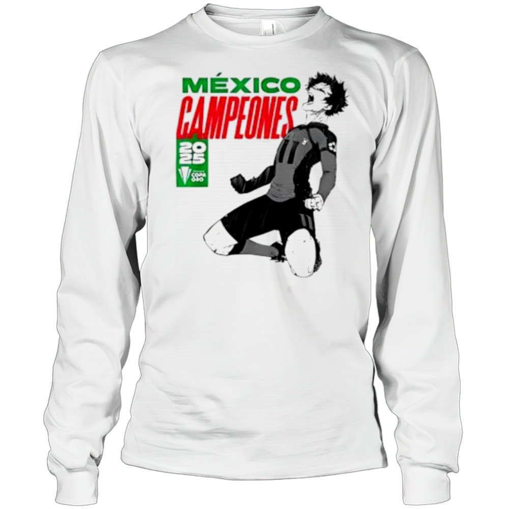 Blue Lock Mexico Campeones shirt Long Sleeved
