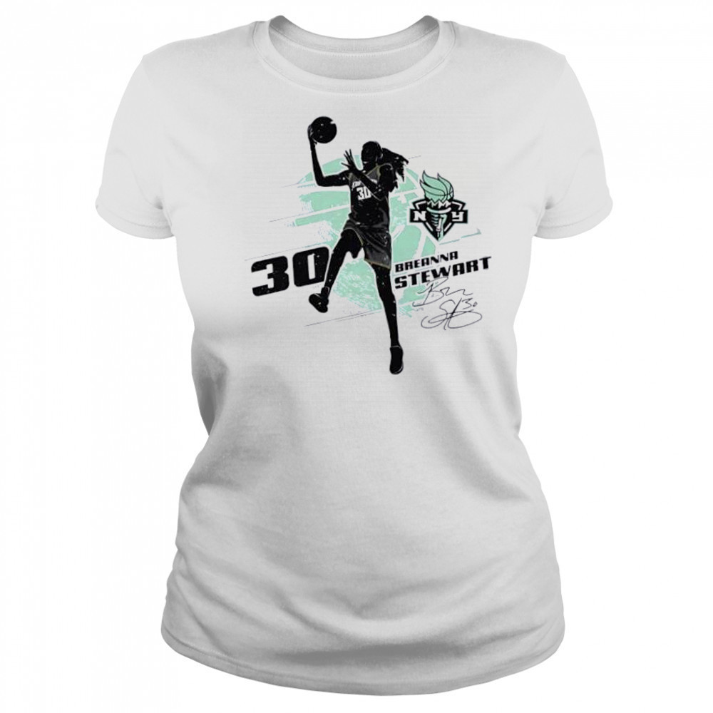 Breanna stewart new york liberty silhouette shirt Women's T-shirt