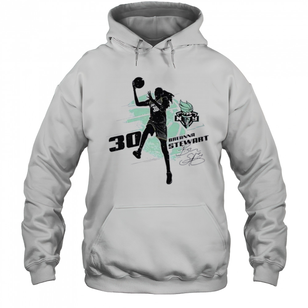 Breanna stewart new york liberty silhouette shirt Hoodie