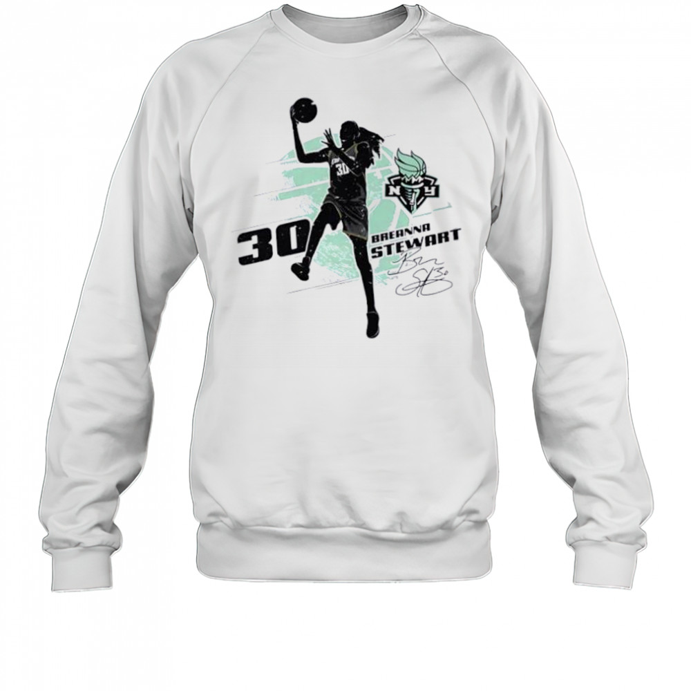 Breanna stewart new york liberty silhouette shirt Sweatshirt