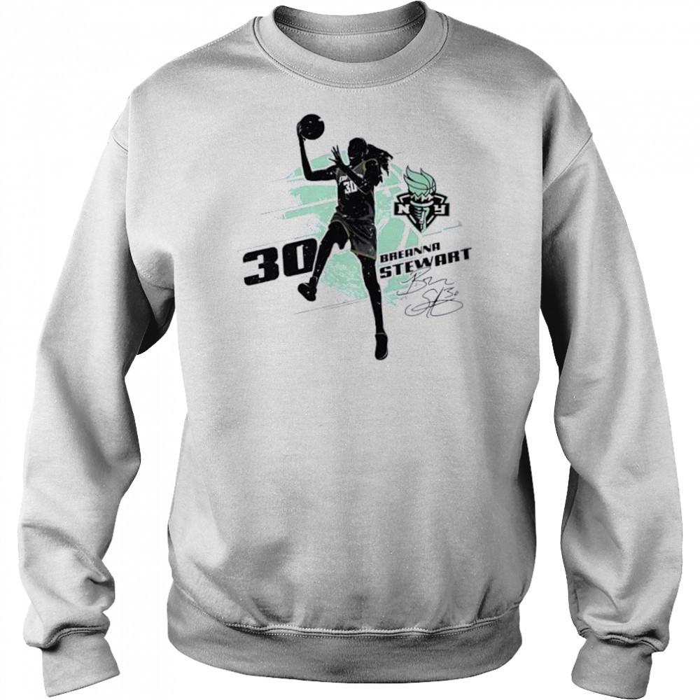 Breanna stewart new york liberty silhouette shirt Hoodie