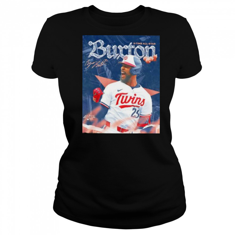 Byron Buxton 2 time 2025 All Star Game signature shirt Women's T-shirt