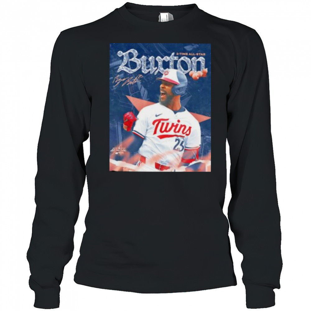 Byron Buxton 2 time 2025 All Star Game signature shirt Long Sleeved