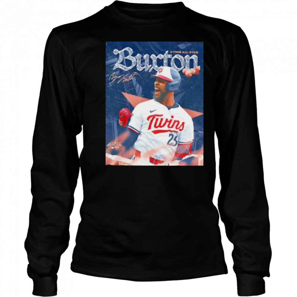 Byron Buxton 2 time 2025 All Star Game signature shirt Long Sleeved