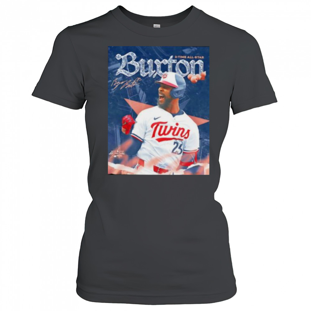 Byron Buxton 2 time 2025 All Star Game signature shirt Women's T-shirt
