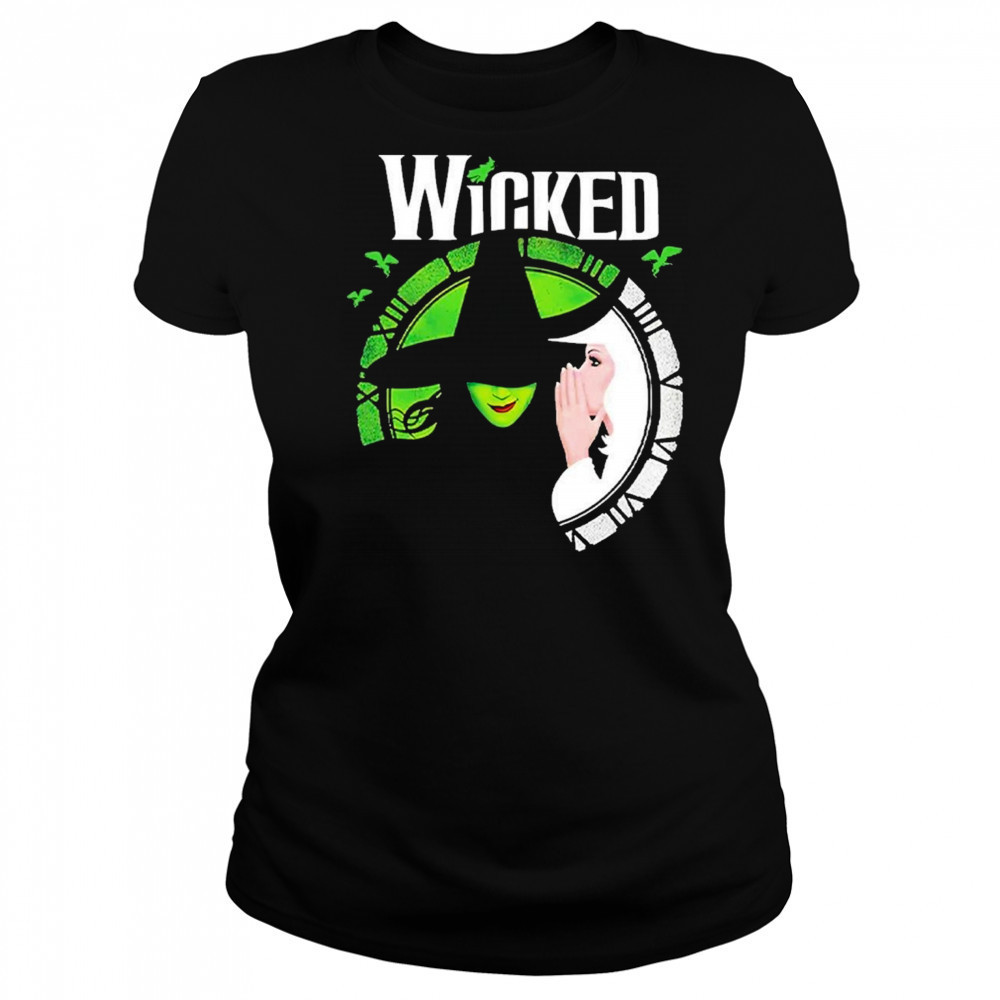 Carly Augenstein wearing WICKED T-Shirt Women's T-shirt