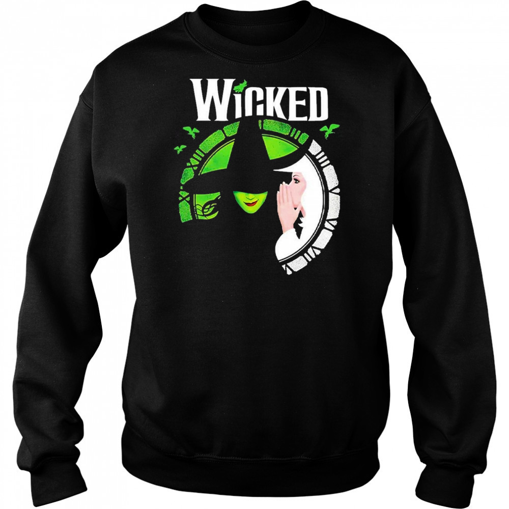 Carly Augenstein wearing WICKED T-Shirt Hoodie