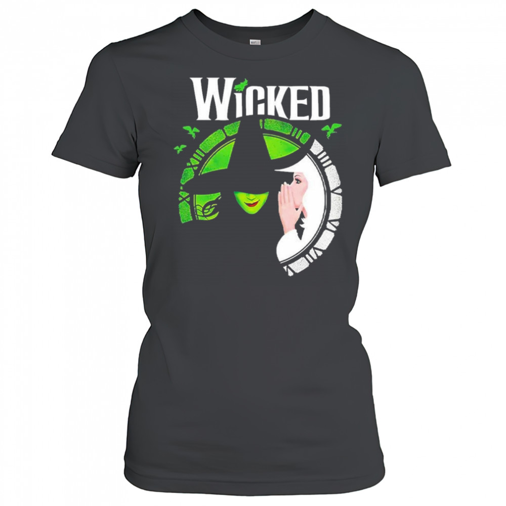 Carly Augenstein wearing WICKED T-Shirt Women's T-shirt