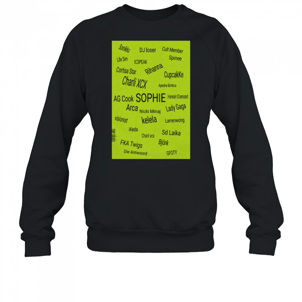 Charli XCX 2025 Poster T-Shirt Sweatshirt