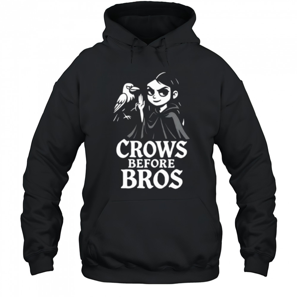 Crows before bros shirt Hoodie