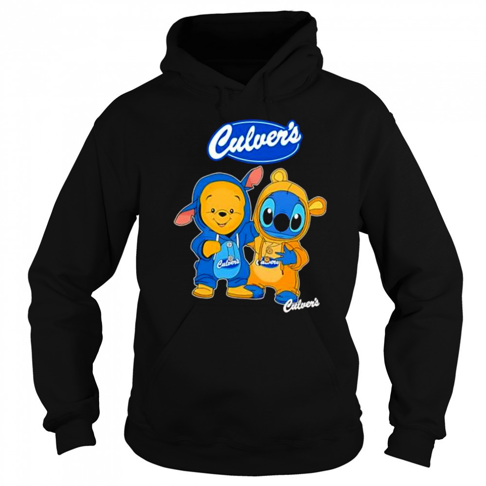 Culver’s pooh and stitch friends shirt Sweatshirt
